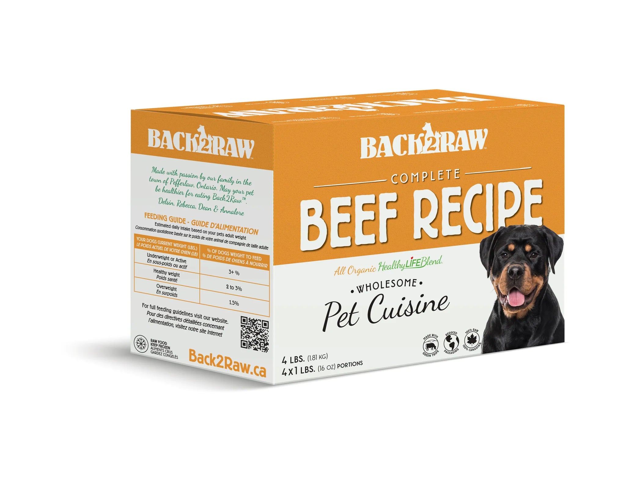 Back 2 Raw COMPLETE BEEF RECIPE