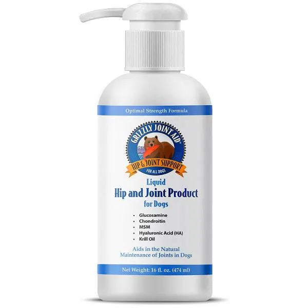 Grizzly Pet Products Hip and Joint Liquid Formula