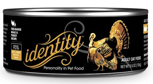 Identity 95% Free-Range Quail & Turkey Canned Cat Food