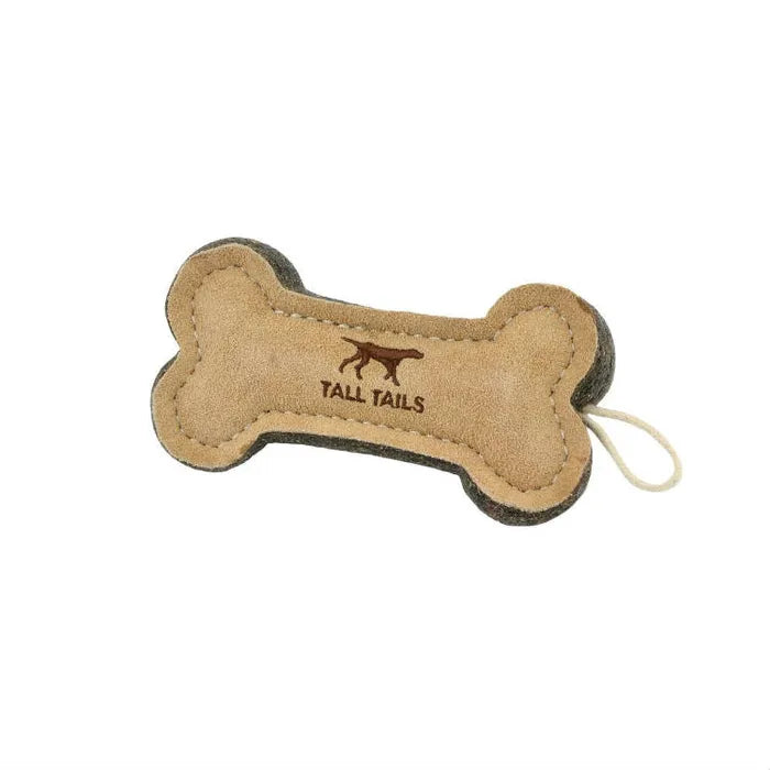 Tall Tails Natural Wool Bone Toy