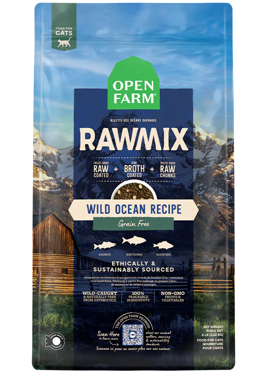 Open Farm Wild Ocean Grain-Free RawMix for Cats