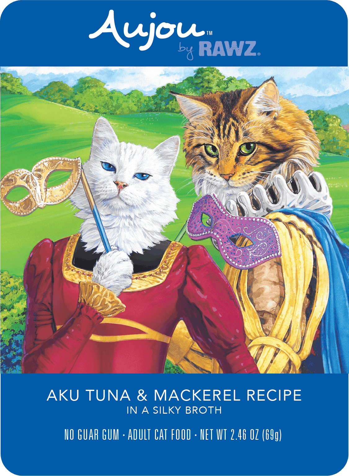 RAWZ AKU TUNA & MACKEREL CAT FOOD RECIPE