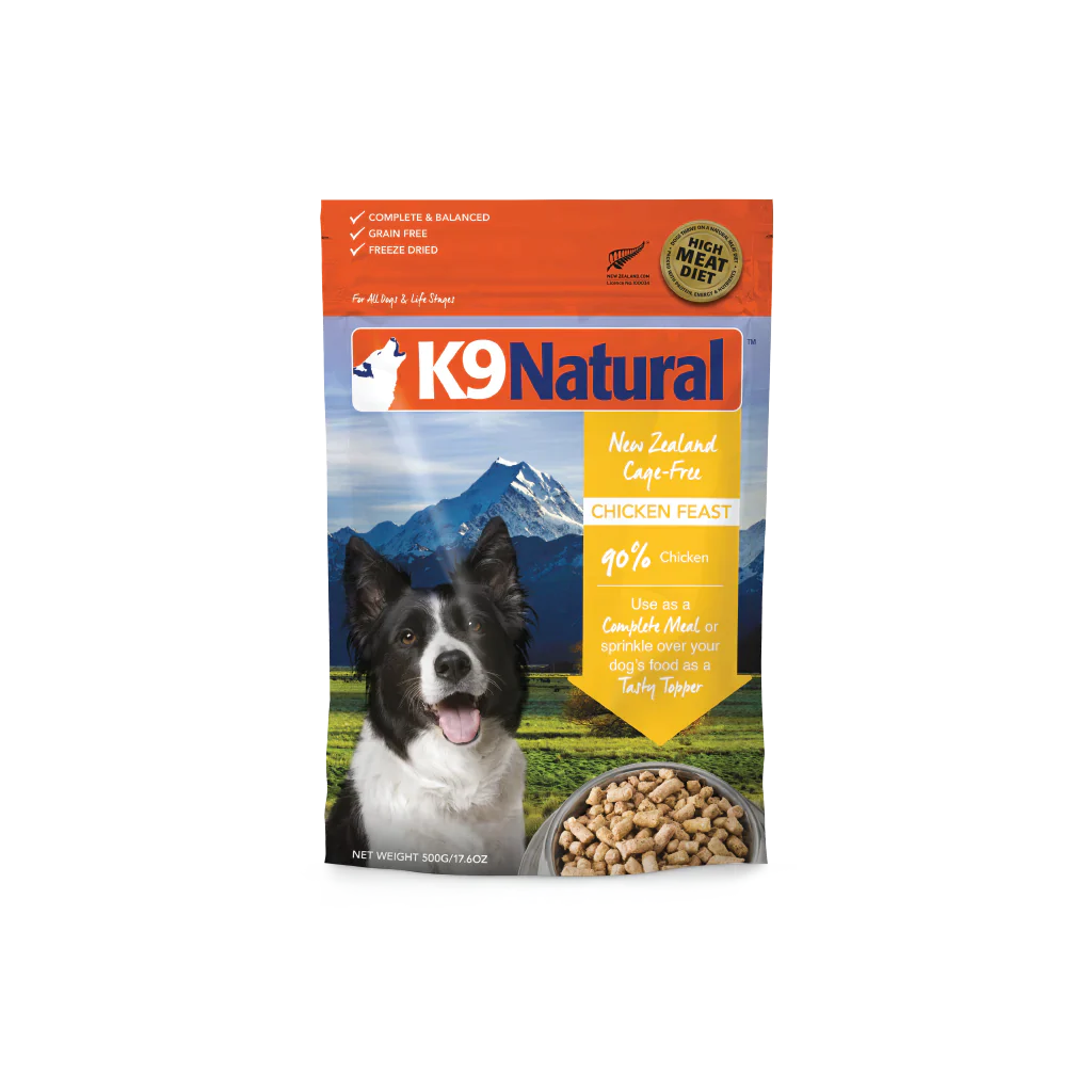 K9 Natural Chicken Feast Freeze-Dried Dog Food