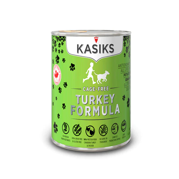 Kasiks Cage-Free Turkey Canned Dog Formula