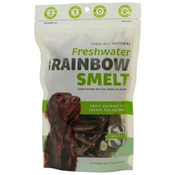 Snack21 Freshwater Rainbow Smelt Treats