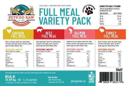 Pets go raw econo box Pets Go Raw