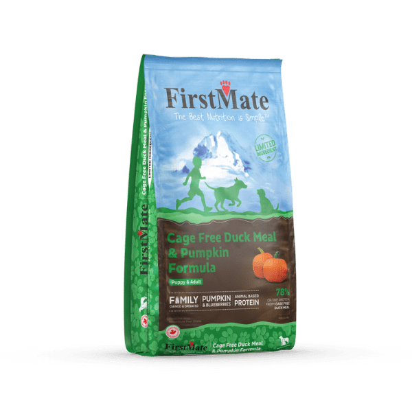 First Mate Grain Free Cage Free Duck Meal & Pumpkin Formula First Mate