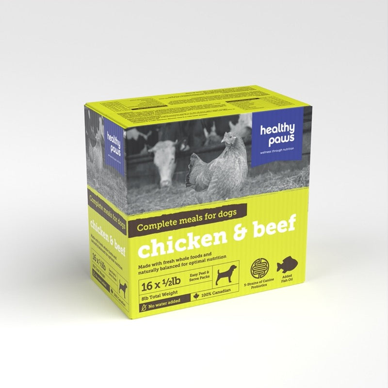 Healthy Paws Chicken & Beef – Canine Complete