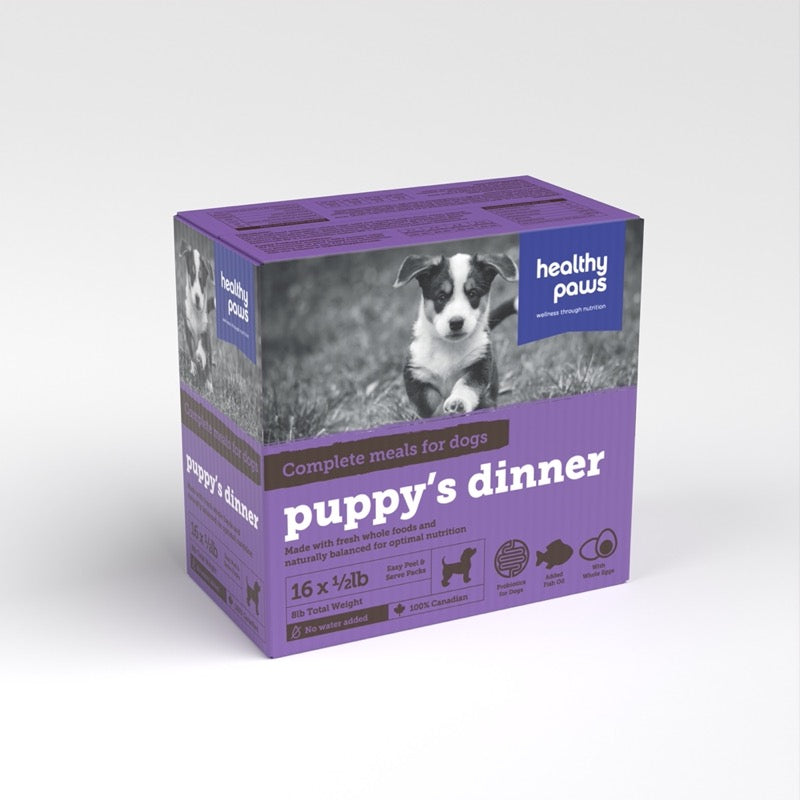 Healthy Paws Puppy’s Dinner – Canine Complete