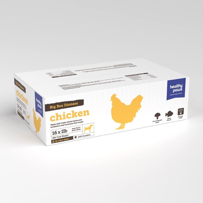 Healthy Paws Chicken – Big Box Dinner