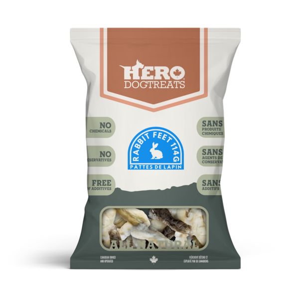 Hero Dog Treats - Rabbit Feet Hero