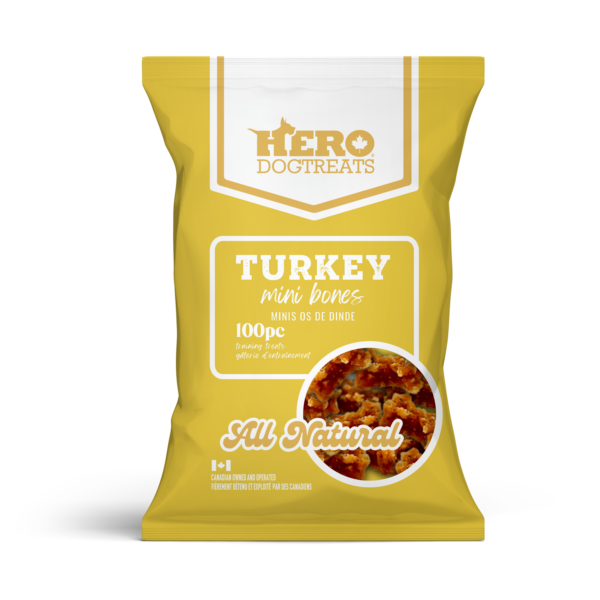 Hero Mini Bones Turkey- 100 pc Hero