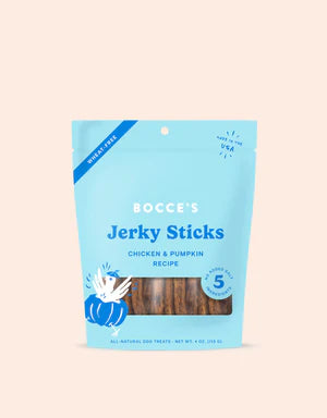 Bocce's Bakery Grazers Jerky Dog Treats - Turkey & Sweet Potato Bocce