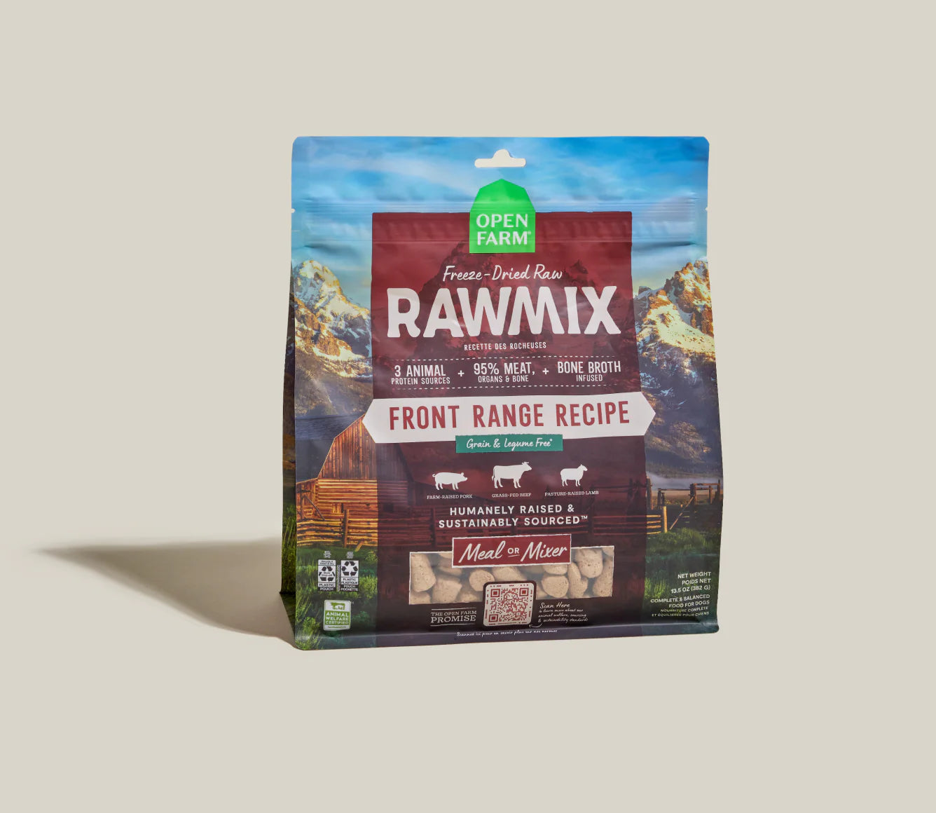 Open Farm RawMix Front Range Freeze Dried Raw Morsels for Dogs (Copy) Open Farm