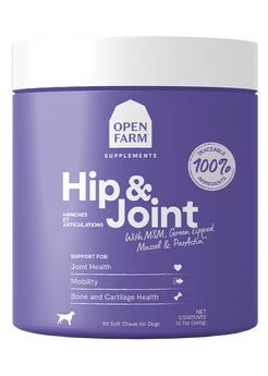 Open Farm Hip & Joint Supplement Chews for Dogs Open Farm