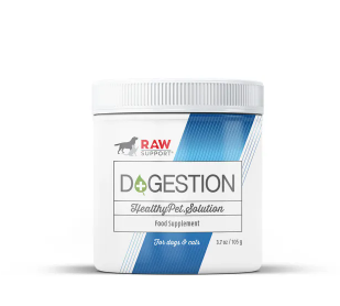 Raw Support D+GESTION - Probiotics for Dogs & Cats - Digestive Enzymes