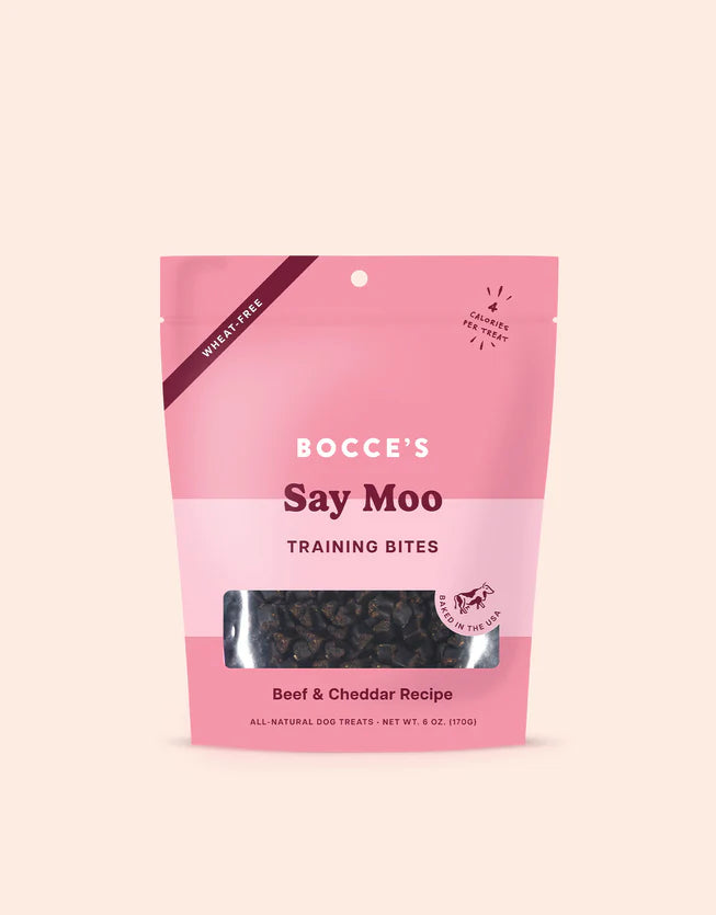 Bocce's Bakery Say Moo Training Bites for Dogs Bocce