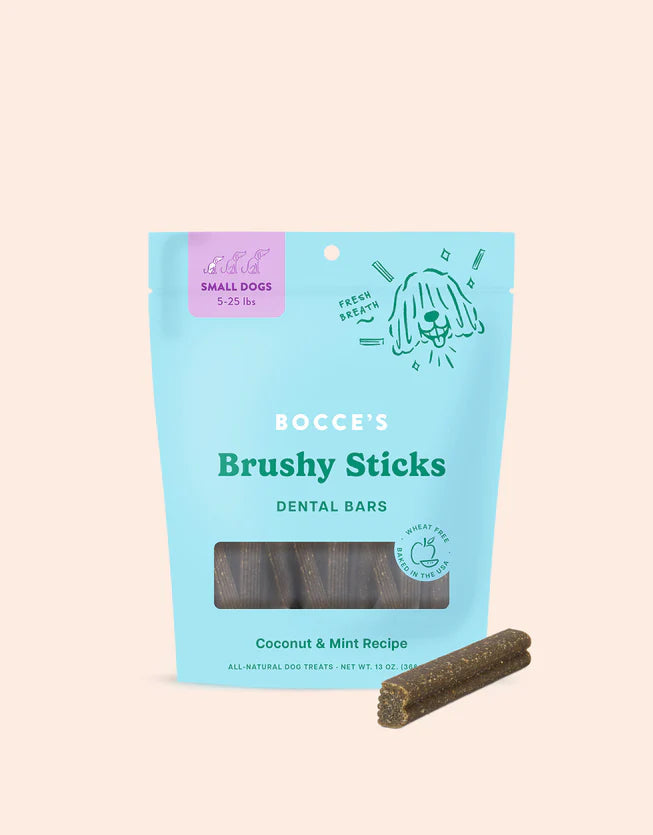 Bocce's Bakery Brushy Dental Sticks Bocce
