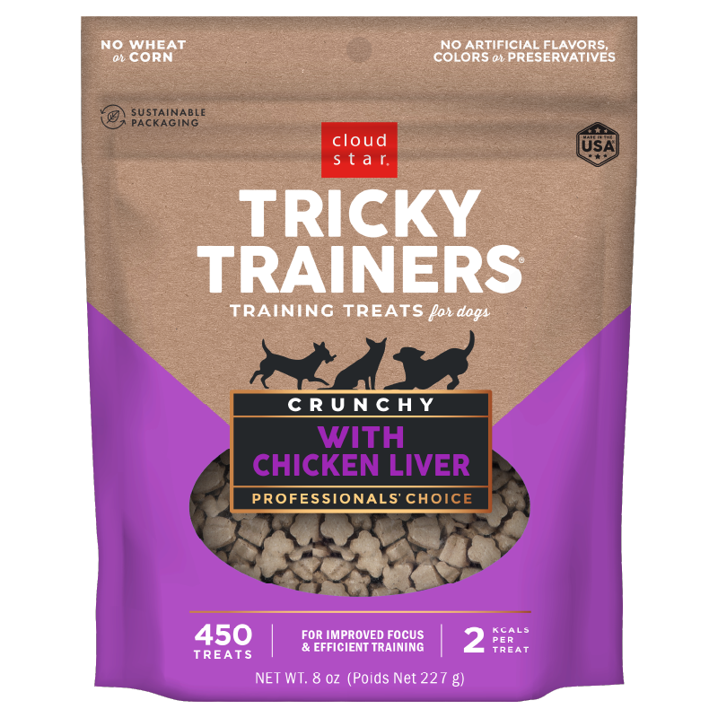 Cloud Star Tricky Trainers Crunchy With Liver Cloud Star