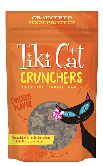 Tiki Cat Crunchers Chicken Flavor Tiki Cat