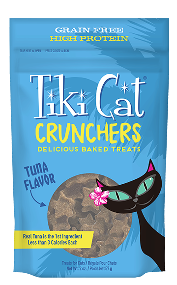 Tiki Cat Crunchers Tuna Flavor Cat Treat