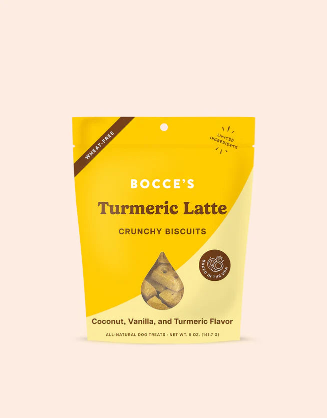 Bocce's Bakery Turmeric Latte Biscuits Bocce