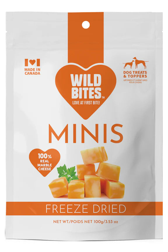 WILD BITES FREEZE-DRIED CHEESE MINIS