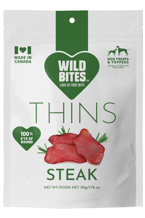 WILD BITES STEAK THINS