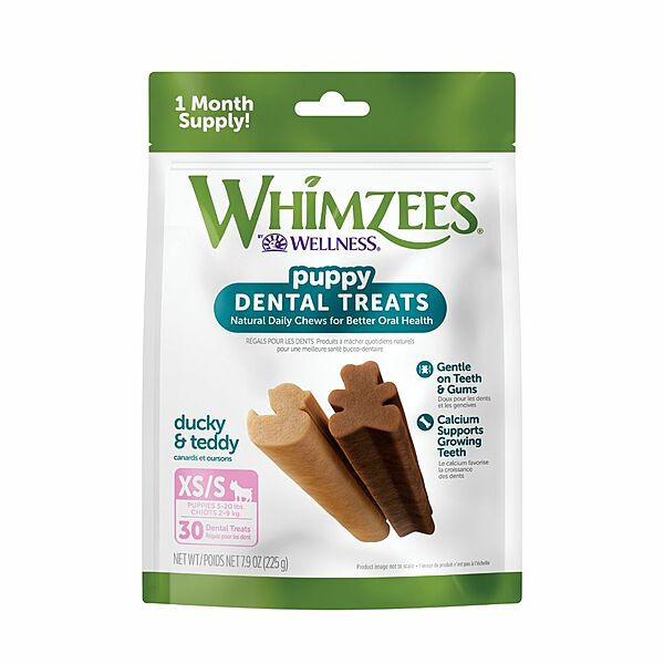 WHIMZEES PUPPY X-SMALL 30 PACK Whimzee