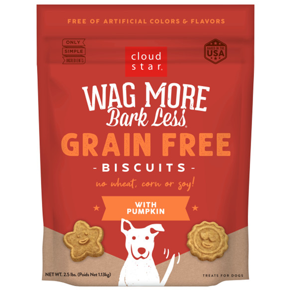 Cloud Star Wag More Bark Less Oven Baked Crunchy Peanut Butter Cloud Star
