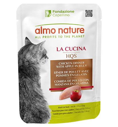 Almo Nature HQS La Cucina Tuna Dinner with Papaya in Gravy Cat Food Almo