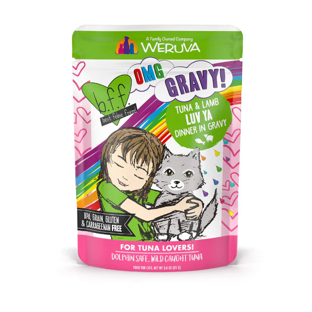WERUVA B.F.F. Cat Food Pouch - Tuna & Turkey Tickles Weruva