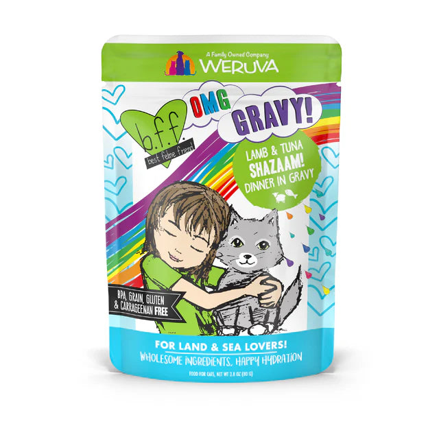 WERUVA B.F.F. Cat Food Pouch - Chicken & Shrimp Ciao Baby! Weruva