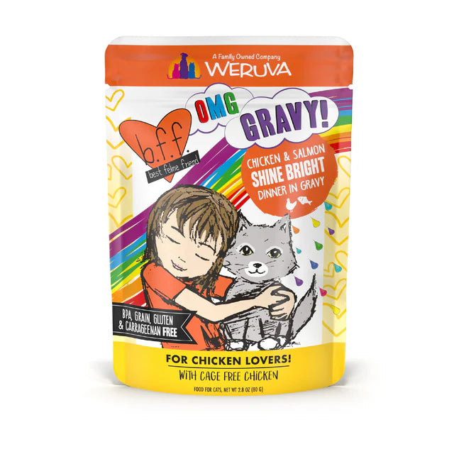 WERUVA B.F.F. Cat Food Pouch - Chicken & Turkey Text Me Weruva