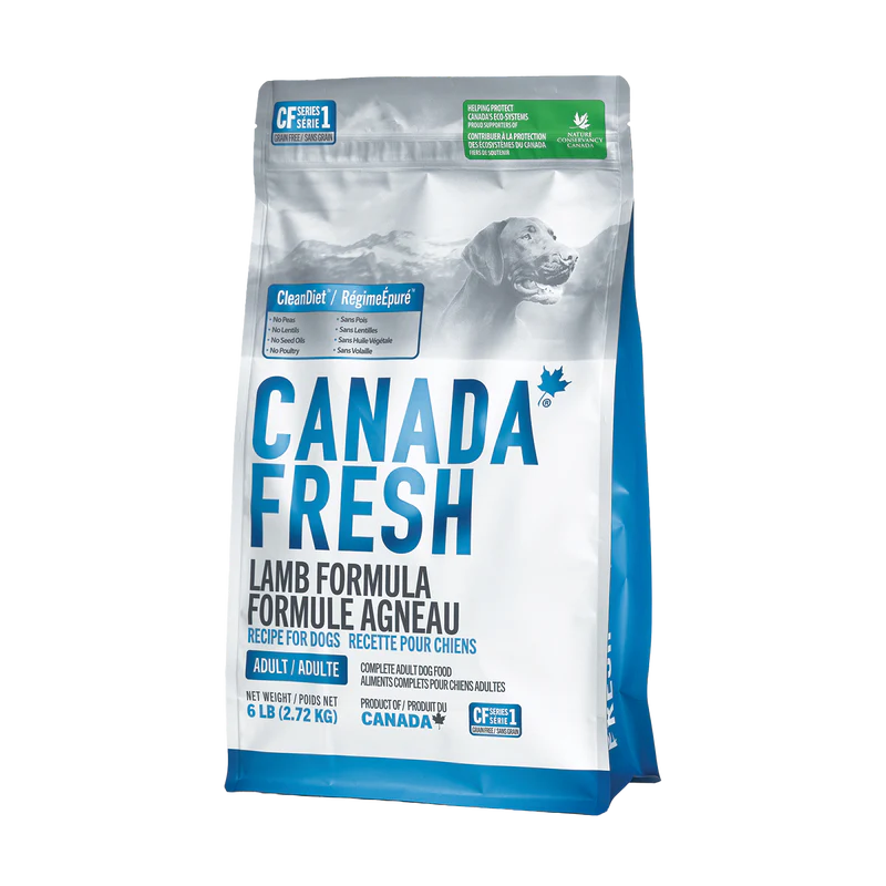 Canada Fresh Lamb Dog Formula Canada Fresh