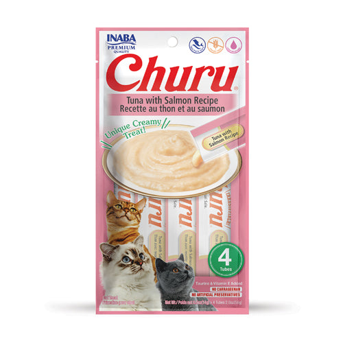 Inaba CIAO Churu Purées - Tuna & Salmon Recipe