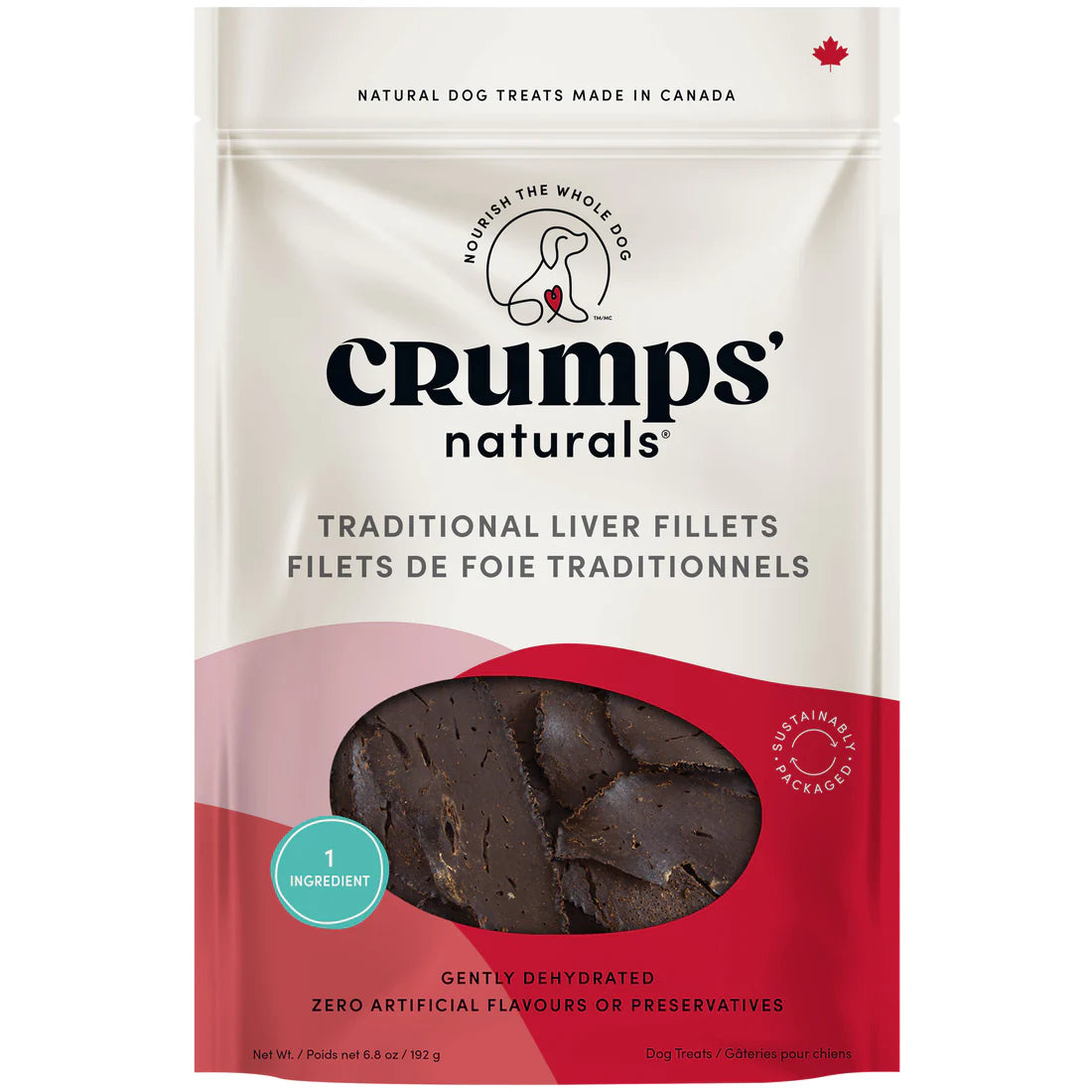 Crumps' Naturals Traditional Beef Liver Fillets