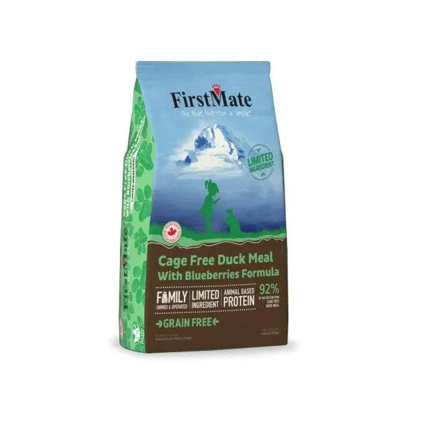 FirstMate Cage Free Duck Meal & Blueberries Formula for Cats