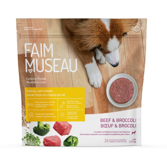 Faim Museau Beef & Broccoli Dog Formula Faim Museau