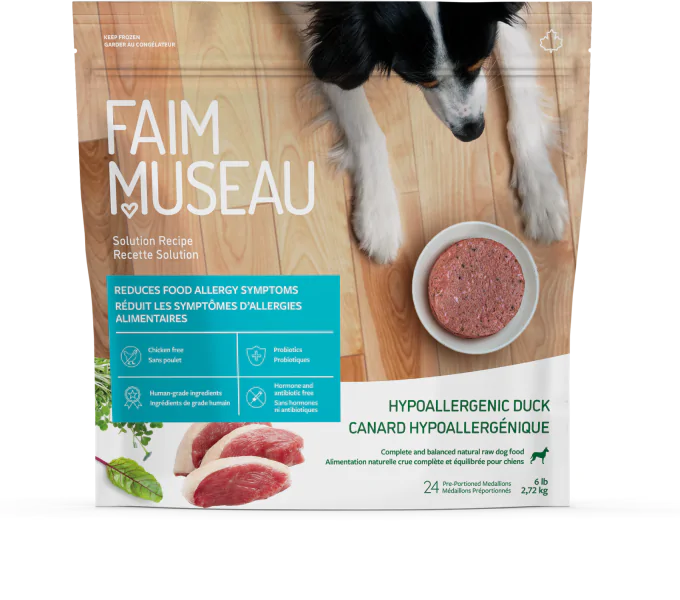 Faim Museau Hypoallergenic Duck Dog Formula Faim Museau