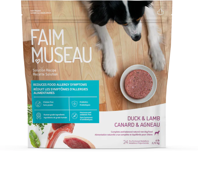 Faim Museau Duck & Lamb Dog Formula