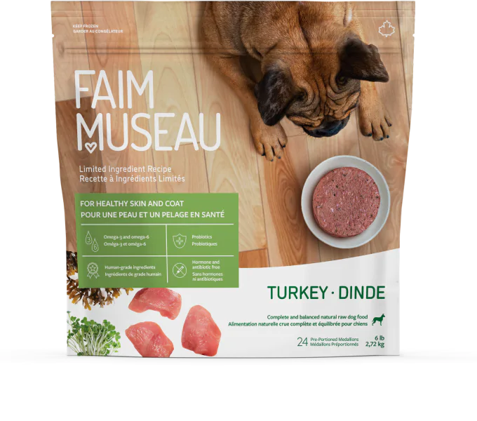 Faim Museau Simply Turkey Dog Formula Faim Museau
