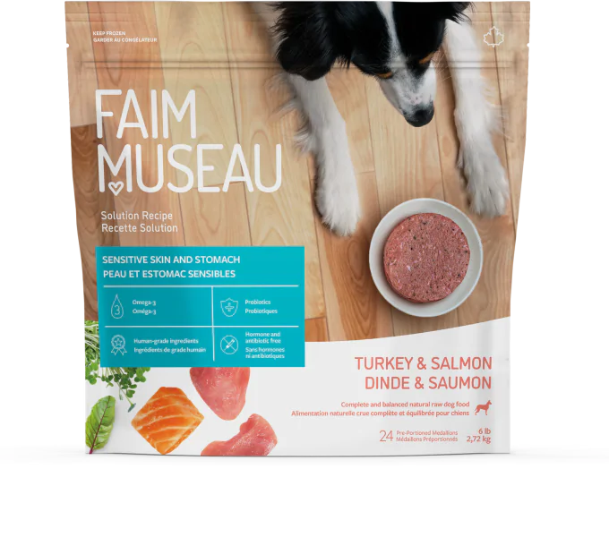 Faim Museau Turkey & Salmon Dog Formula