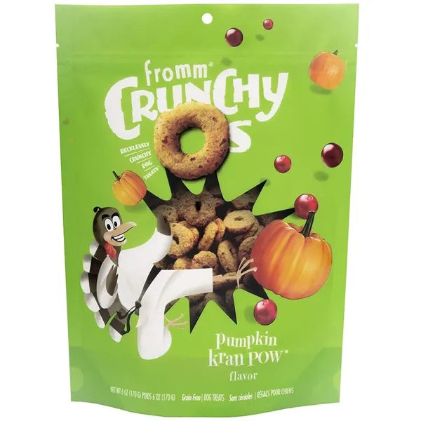 Fromm Crunchy Os Grain-Free Dog Treats - Pumpkin KranPOW