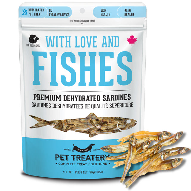 Granville Island Pet Treatery Dried Sardines Granville Island Pet Treatery