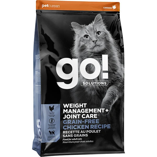 Go! Solutions Weight Management and Joint Care - Grain-Free Chicken Recipe Cat Food Go Solutions