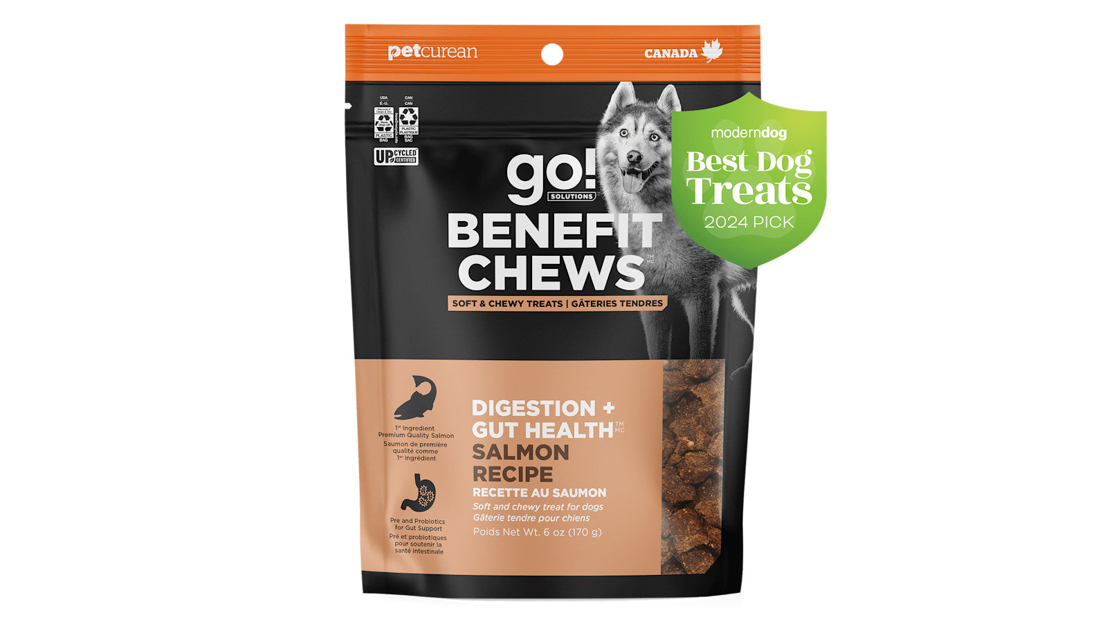 Go! Solutions Dog Treats Digestion & Gut Health Salmon Go Solutions