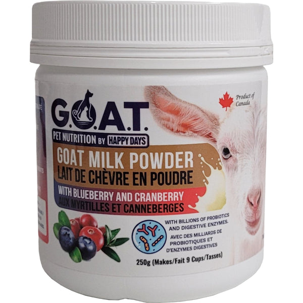 Happy Days Goat Milk Powder with Blueberries & Cranberries Happy Days