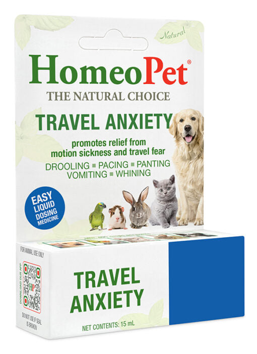 HomeoPet Travel Anxiety HomeoPet