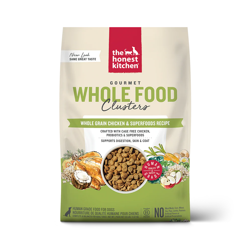 Clusters Chicken The Honest Kitchen Whole Grain Chicken Clusters – Tail Blazers Red Deer